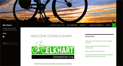 Desktop Screenshot of bikeelkhart.org